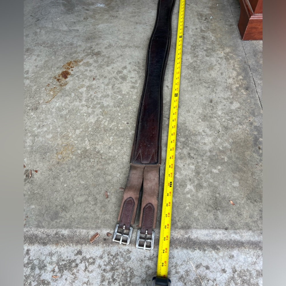 54” measured leather girth
